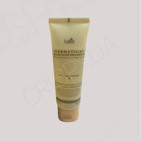 Зміцнюючий безсульфатний шампунь Lador DERMATICAL HAIR-LOSS SHAMPOO - 50 мл