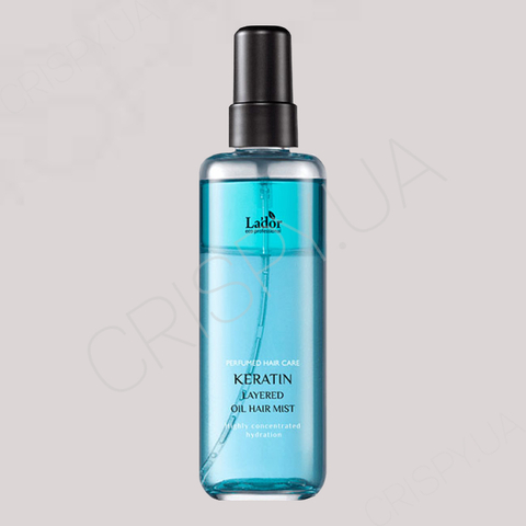 Двофазний кератиновий міст для волосся з комплексом масел LADOR KERATIN LAYERED OIL MIST - 130 мл