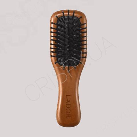 Деревянная щетка-расческа для волос Lador MINI WOODEN PADDLE BRUSH - 1 шт.