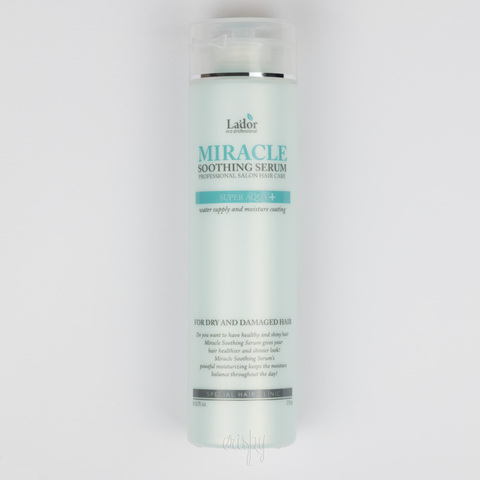 Ультразволожуюча сироватка для волосся LADOR Miracle Soothing Serum - 250 г