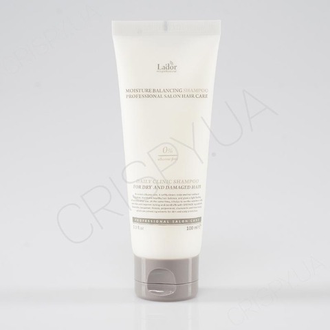 Мініатюра зволожуючого шампуню для волосся LADOR MOISTURE BALANCING SHAMPOO - 100 мл