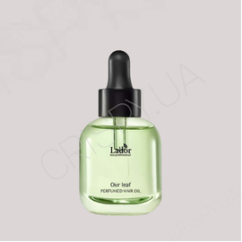 Парфумована олія для волосся Lador PERFUMED HAIR OIL (OUR LEAF) - 30 мл (модель:6940) Парфумована олія для волосся Lador PERFUMED HAIR OIL (OUR LEAF) - 30 мл