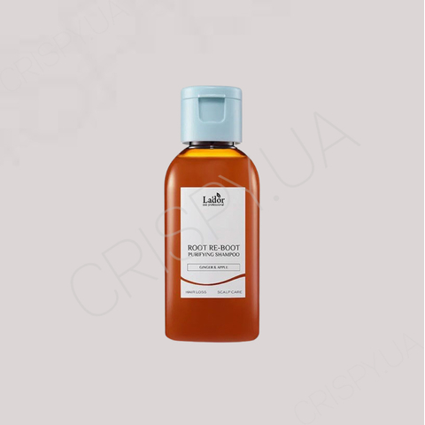 Шампунь для чутливої ​​шкіри голови Lador ROOT RE-BOOT PURIFYING SHAMPOO (GINGER & APPLE) - 50 мл