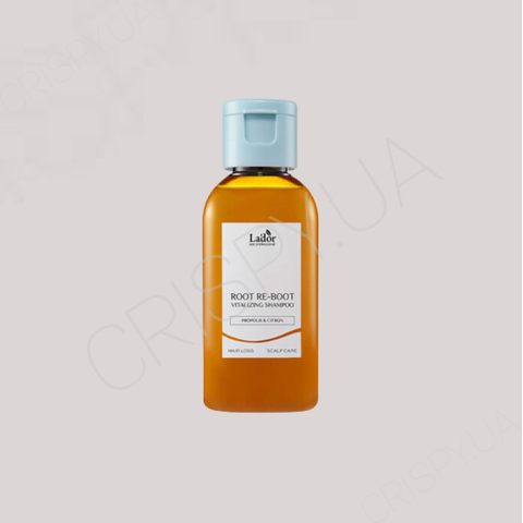 Шампунь для сухої шкіри голови Lador ROOT RE-BOOT VITALIZING SHAMPOO (PROPOLIS & CITRON) - 50 мл