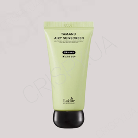 Легкий сонцезахисний крем Lador Tamanu Airy Sunscreen SPF 50+ PA++++ - 50 мл (модель:7012) Легкий сонцезахисний крем Lador Tamanu Airy Sunscreen SPF 50+ PA++++ - 50 мл