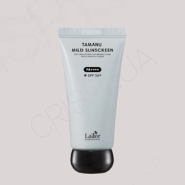 М'який сонцезахисний крем Lador Tamanu Mild Sunscreen SPF 50+ PA++++ - 50 мл (модель:7014) М'який сонцезахисний крем Lador Tamanu Mild Sunscreen SPF 50+ PA++++ - 50 мл