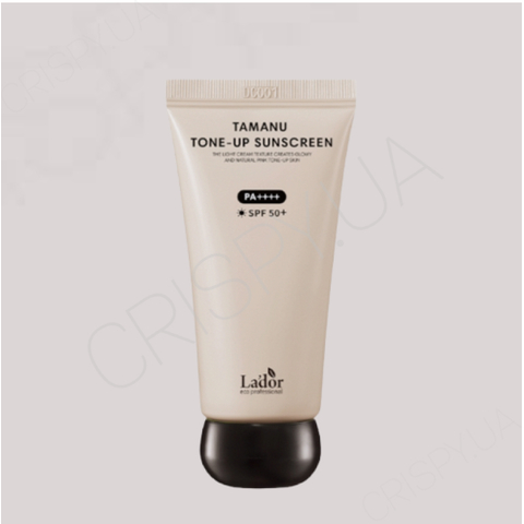 Сонцезахисний крем для рівного тону шкіри Lador Tamanu Tone-up Sunscreen SPF 50+ PA++++ - 50 мл