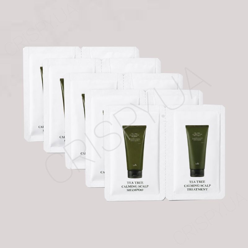 Набір пробників для волосся Lador Tea Tree Calming Scalp Sachet (2*8 мл) - 5 шт - Фото №2