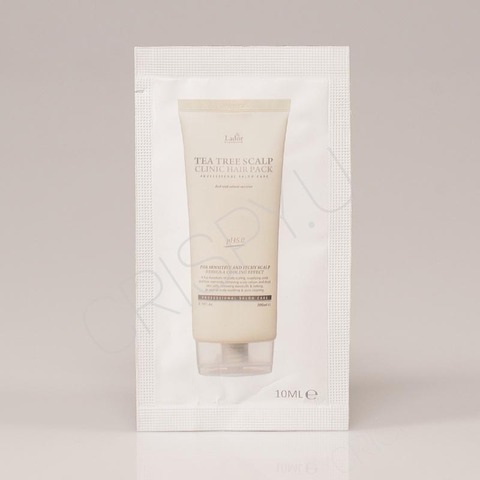 Пробник очищуючої маски для волосся з чайним деревом Lador Tea Tree Scalp Clinic Hair Pack - 10 мл