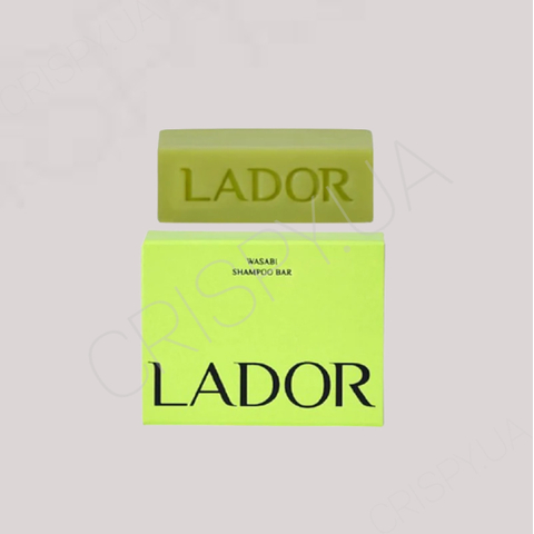 Безсиликоновий натуральний шампунь для волосся Lador WASABI SHAMPOO BAR - 115 г