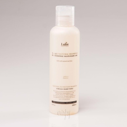 Органічний шампунь із рослинними екстрактами Triplex Natural Shampoo Lador - 150 мл