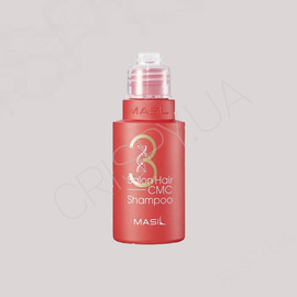Зміцнюючий шампунь для волосся з амінокислотами Masil 3 Salon Hair CMC Shampoo - 50 мл (модель:6149) Зміцнюючий шампунь для волосся з амінокислотами Masil 3 Salon Hair CMC Shampoo - 50 мл