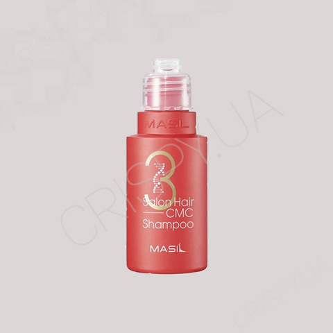 Зміцнюючий шампунь для волосся з амінокислотами Masil 3 Salon Hair CMC Shampoo - 50 мл
