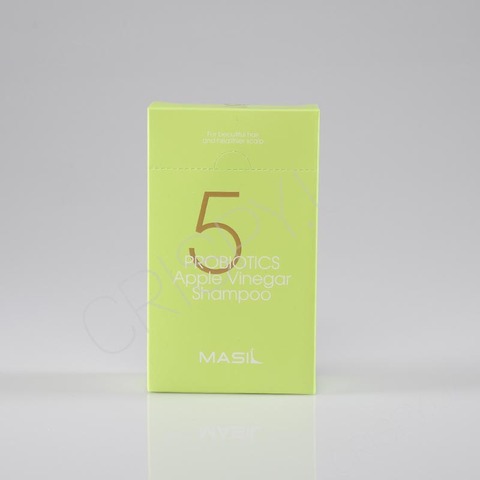 Набір міні-версій шампуню для волосся з яблучним оцтом MASIL 5 PROBIOTICS APPLE VINEGAR SHAMPOO - 8мл*20шт