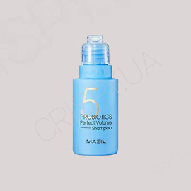 Шампунь для об'єму волосся з пробіотиками MASIL 5 PROBIOTICS PERFECT VOLUME SHAMPOO - 50 мл (модель:6151) Шампунь для об'єму волосся з пробіотиками MASIL 5 PROBIOTICS PERFECT VOLUME SHAMPOO - 50 мл