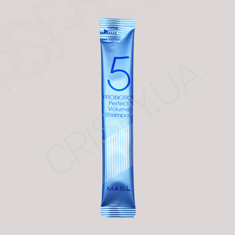 Пробник шампуню для об'єму волосся з пробіотиками MASIL 5 PROBIOTICS PERFECT VOLUME SHAMPOO - 8 мл