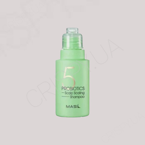 Очищаючий шампунь для жирного волосся та шкіри голови MASIL 5 PROBIOTICS SCALP SCALING SHAMPOO - 50 мл