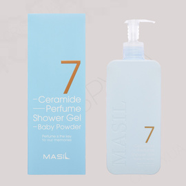 Гель для душу MASIL 7 CERAMIDE PERFUME SHOWER GEL BABY POWDER - 300 мл (модель:6346) Гель для душу MASIL 7 CERAMIDE PERFUME SHOWER GEL BABY POWDER - 300 мл