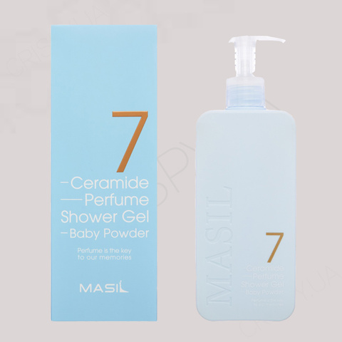 Гель для душу MASIL 7 CERAMIDE PERFUME SHOWER GEL BABY POWDER - 300 мл