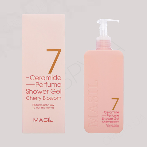 Гель для душу MASIL 7 CERAMIDE PERFUME SHOWER GEL CHERRY BLOSSOM - 300 мл