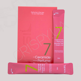 Парфумований гель для душу з церамідами MASIL 7 CERAMIDE PERFUME SHOWER GEL (SWEET LOVE) - 8 мл * 20 шт (модель:6364) Парфумований гель для душу з церамідами MASIL 7 CERAMIDE PERFUME SHOWER GEL (SWEET LOVE) - 8 мл * 20 шт