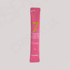 Пробник парфумованого геля для душу з церамідами MASIL 7 CERAMIDE PERFUME SHOWER GEL (SWEET LOVE) - 8 мл (модель:6365) Пробник парфумованого геля для душу з церамідами MASIL 7 CERAMIDE PERFUME SHOWER GEL (SWEET LOVE) - 8 мл