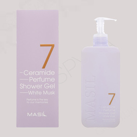 Гель для душу MASIL 7 CERAMIDE PERFUME SHOWER GEL WHITE MUSK - 300 мл (модель:6347) Гель для душу MASIL 7 CERAMIDE PERFUME SHOWER GEL WHITE MUSK - 300 мл