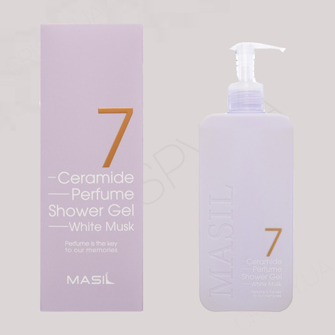 Гель для душу MASIL 7 CERAMIDE PERFUME SHOWER GEL WHITE MUSK - 300 мл