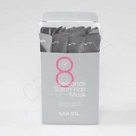 Набір міні-версій маски проти пошкодження волосся Masil 8 Seconds Salon Hair Mask Travel Kit - 20 шт.