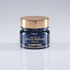 Крем для обличчя з равликом та золотом MEDI-PEEL 24K GOLD SNAIL REPAIR CREAM - 50 мл (модель:3458) Крем для обличчя з равликом та золотом MEDI-PEEL 24K GOLD SNAIL REPAIR CREAM - 50 мл