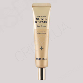 Крем для очей MEDI-PEEL 24K GOLD SNAIL REPAIR EYE CREAM - 40 мл