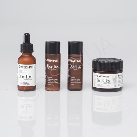 Набір засобів для обличчя з пептидами MEDI PEEL BOR-TOX 5 Peptide MULTI CARE KIT - 4 предмети