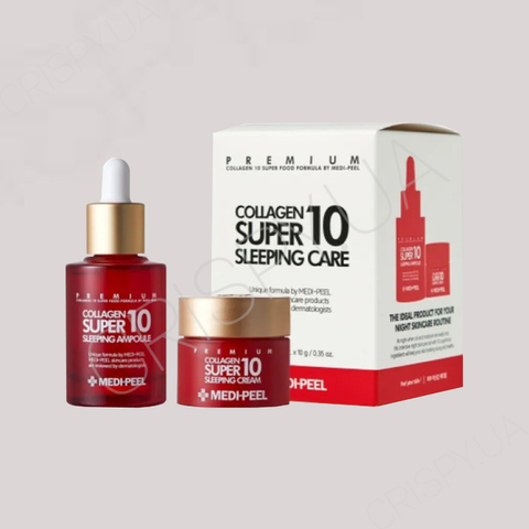 Нічний набір косметики MEDI-PEEL COLLAGEN SUPER 10 SLEEPING CARE SET - 2 предмети