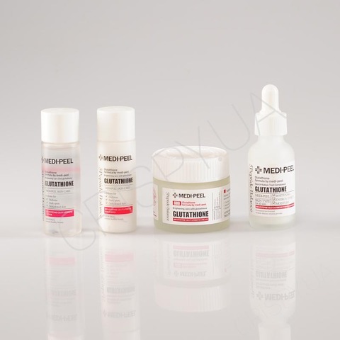 Набір відбілюючих засобів для обличчя Medi-Peel Glutathione 600 Multi Care Kit - 4 предмети