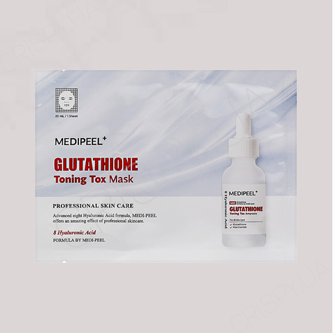 Відбілююча тонізуюча маска для обличчя Medi-Peel Glutathione Toning Tox Mask - 25 мл