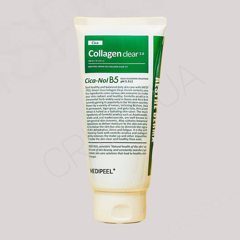 Заспокійлива пінка для обличчя  MEDI PEEL GREEN CICA-Nol B5 COLLAGEN CLEAR 2.0  - 300 мл