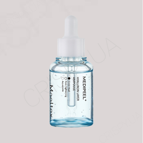 Глибокозволожувальна сироватка з гіалуроновою кислотою Medi Peel Mooltox Hyaluron Layer Ampoule - 30 мл