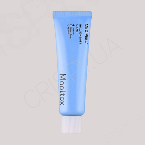 Крем для підвищення еластичності шкіри обличчя MEDI PEEL Hyaluron Layer Cream Mooltox - 50 г