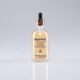 Ампульна сироватка для обличчя із золотом MEDI-PEEL LUXURY 24K GOLD AMPOULE - 100 мл (модель:3455) Ампульна сироватка для обличчя із золотом MEDI-PEEL LUXURY 24K GOLD AMPOULE - 100 мл