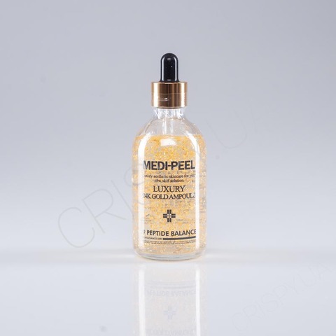 Ампульна сироватка для обличчя із золотом MEDI-PEEL LUXURY 24K GOLD AMPOULE - 100 мл