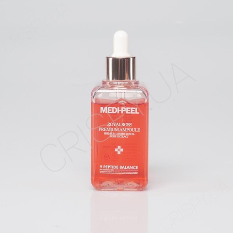 Антивікова сироватка з трояндою та пептидами Medi Peel Royal Rose Premium Ampoule - 100 мл