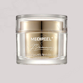 Преміум крем для обличчя від зморшок із камелією та золотом Medi-Peel Premium Golden Camellia Wrinkle Cream - 50 мл (модель:7005) Преміум крем для обличчя від зморшок із камелією та золотом Medi-Peel Premium Golden Camellia Wrinkle Cream - 50 мл