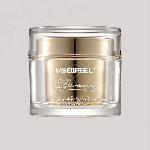 Преміум крем для обличчя від зморшок із камелією та золотом Medi-Peel Premium Golden Camellia Wrinkle Cream - 50 мл