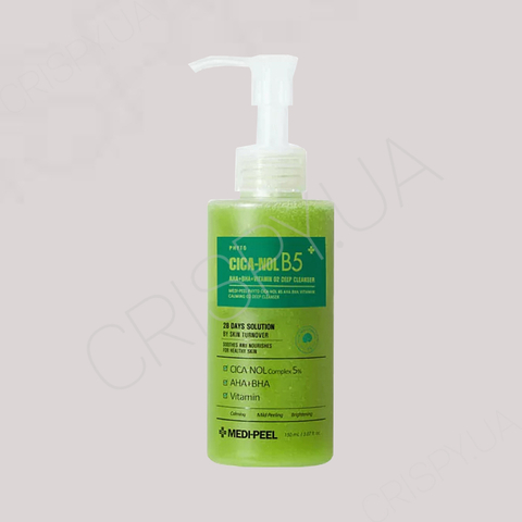 Очищаючий кисневий гель MEDI-PEEL PITOSCYCANOL B5 AHA BHA VITAMIN KAMING O2 DEEP CLEANSER - 150 мл