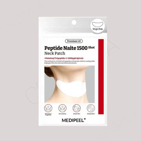 Патчі для шиї Celimax Medi-Peel Premium Peptide Naite 1500 Shot Neck Patch - 3.5 г × 4 шт