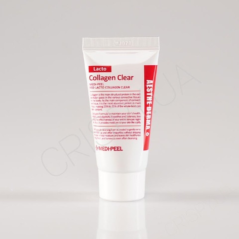 Мініатюра піни, що очищає, з пробіотиками і колагеном Medi-Peel Red Lacto Collagen Clear - 28 мл
