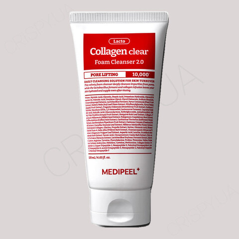 Пінка для обличчя з колагеном MEDI PEEL RED LACTO COLLAGEN CLEAR Foam Cleanser 2.0 - 120 мл