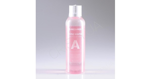 Тонер двофазний з трояндою MEDI-PEEL ROSE WATER BIO AMPOULE TONER - 500 ...