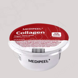 Моделююча маска з лактобактеріями для обличчя Medi-Peel Vegan Red Lacto Collagen Modeling Cup Pack - 28 г (модель:6979) Моделююча маска з лактобактеріями для обличчя Medi-Peel Vegan Red Lacto Collagen Modeling Cup Pack - 28 г