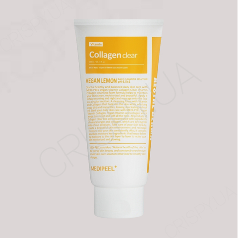 Гель-пінка з колагеном та обліпихою Medi-Peel Vegan Vitamin Collagen Clear - 120 мл 